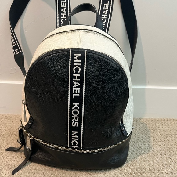 Michael Kors Two-Tone Men's Backpack - Picture 1 of 5